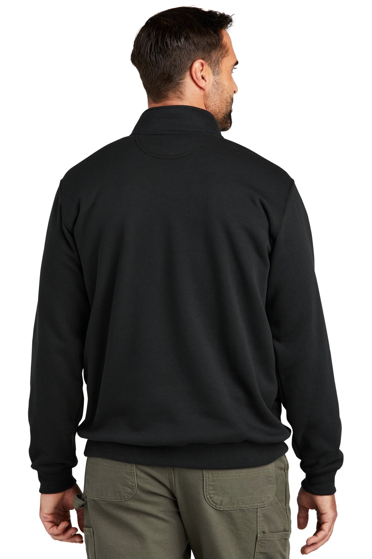 Carhartt® Midweight 1/4-Zip Mock Neck Sweatshirt