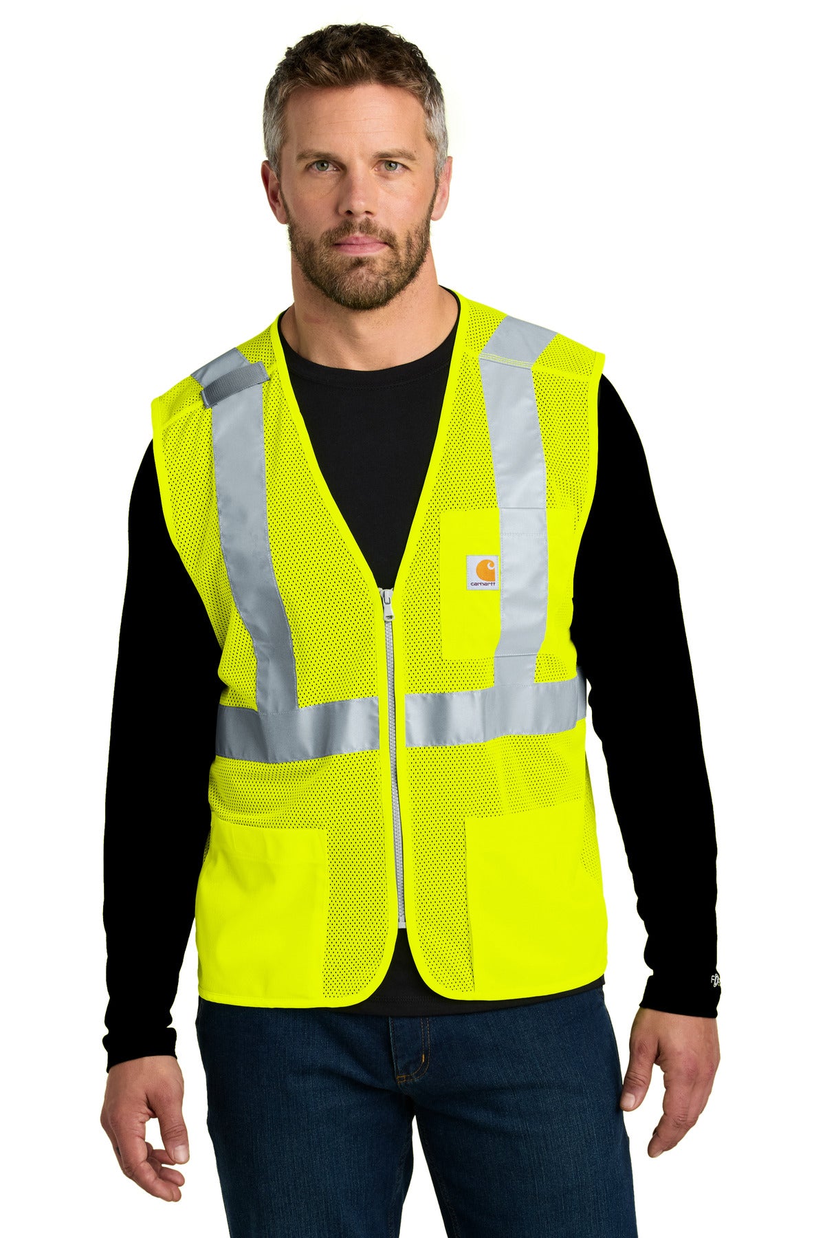 Carhartt® ANSI Class 2 Mesh Zip-Front Vest