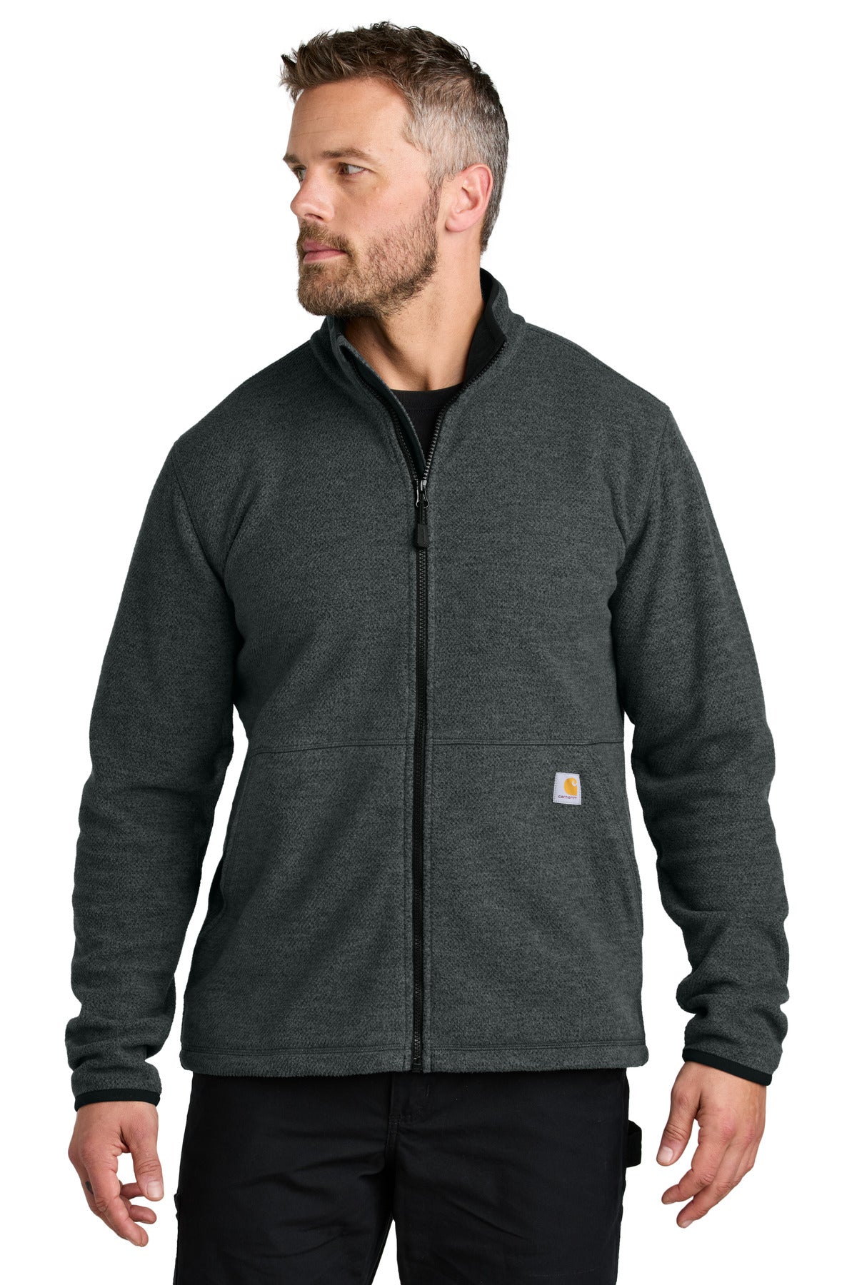 Carhartt® Textured Full-Zip Fleece Jacket