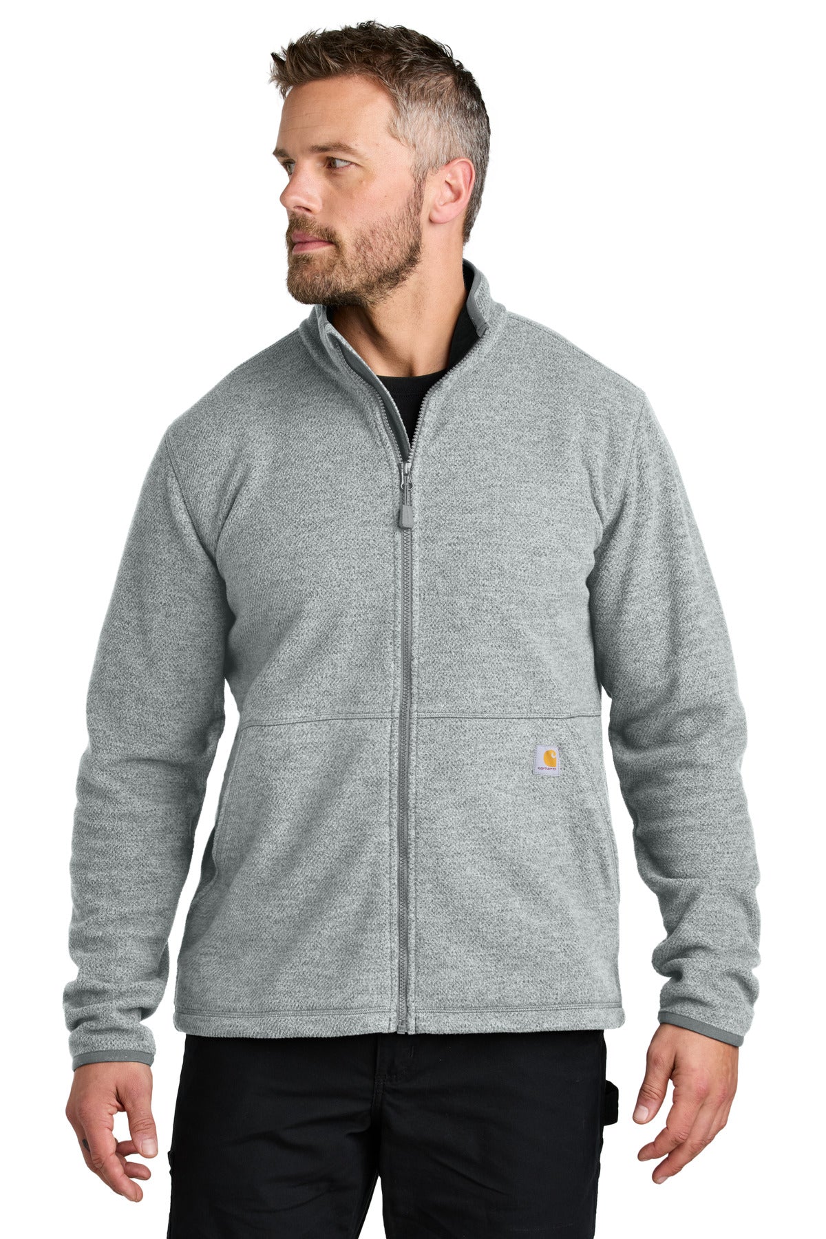 Carhartt® Textured Full-Zip Fleece Jacket