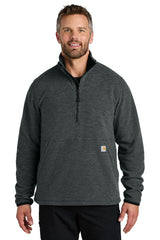 Carhartt® Textured 1/2-Zip Fleece Jacket