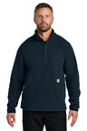 Carhartt® Textured 1/2-Zip Fleece Jacket