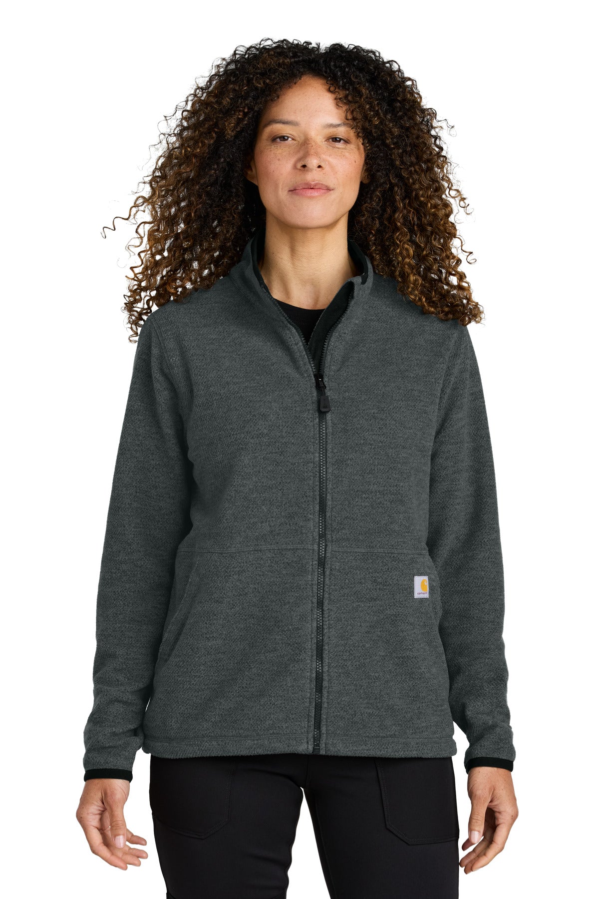 Carhartt® Women's Textured Full-Zip Fleece Jacket