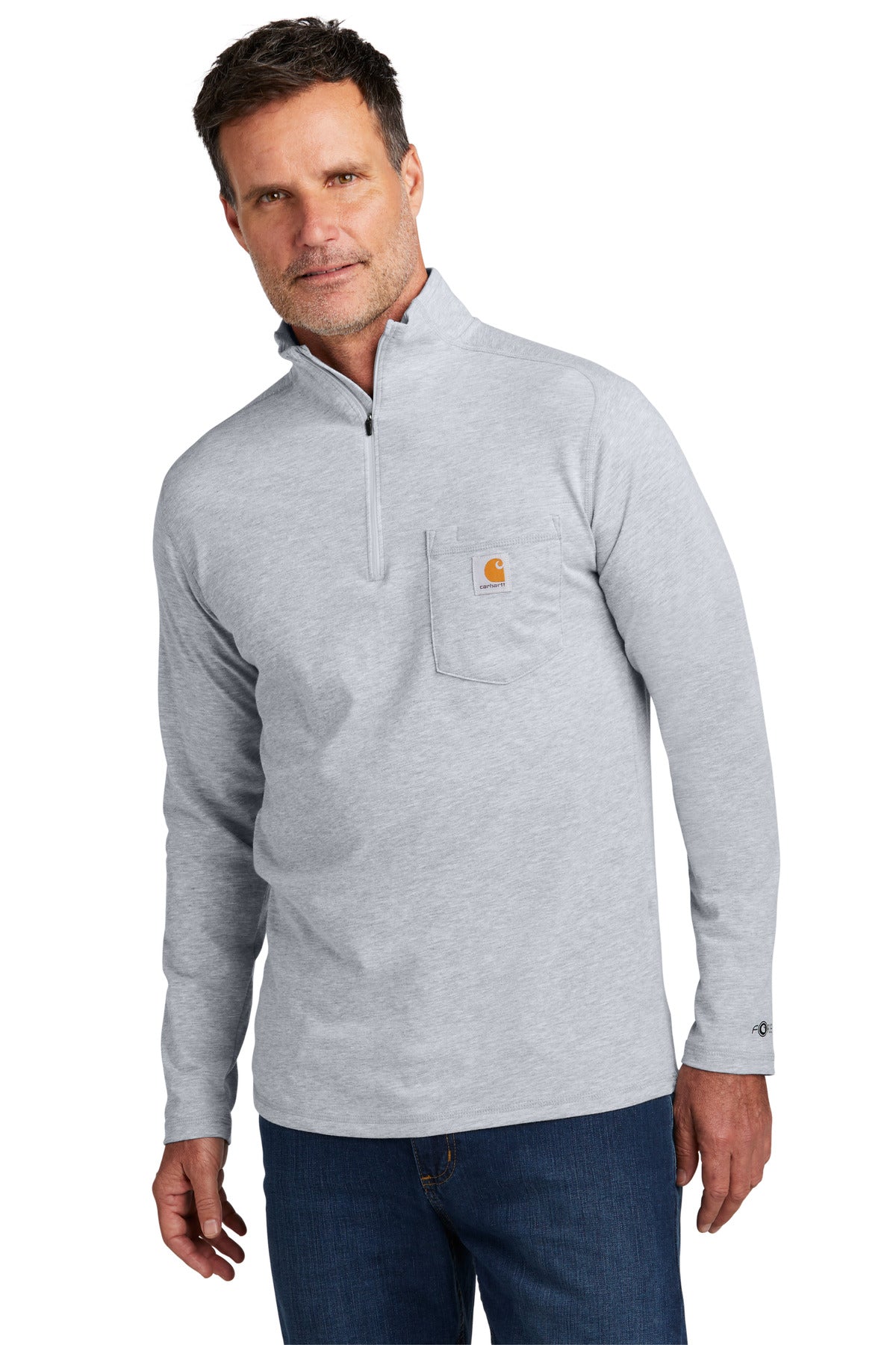 Carhartt Force® 1/4-Zip Long Sleeve T-Shirt