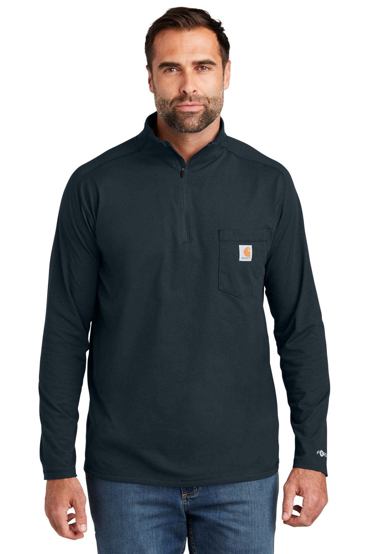 Carhartt Force® 1/4-Zip Long Sleeve T-Shirt