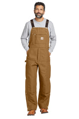 Carhartt® Firm Duck Insulated Bib Overalls