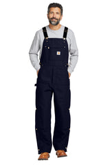 Carhartt® Firm Duck Insulated Bib Overalls