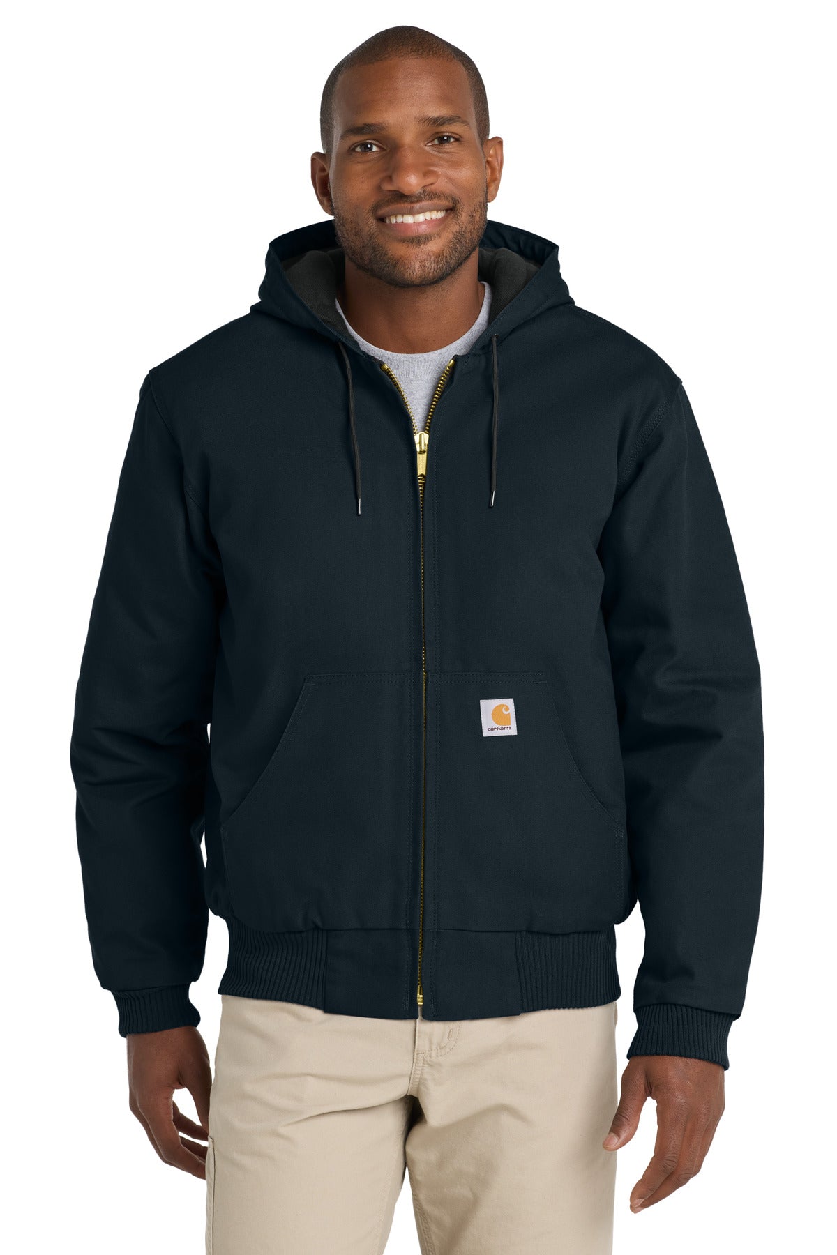 Carhartt ® Quilted-Flanne-Lined Duck Active Jac.