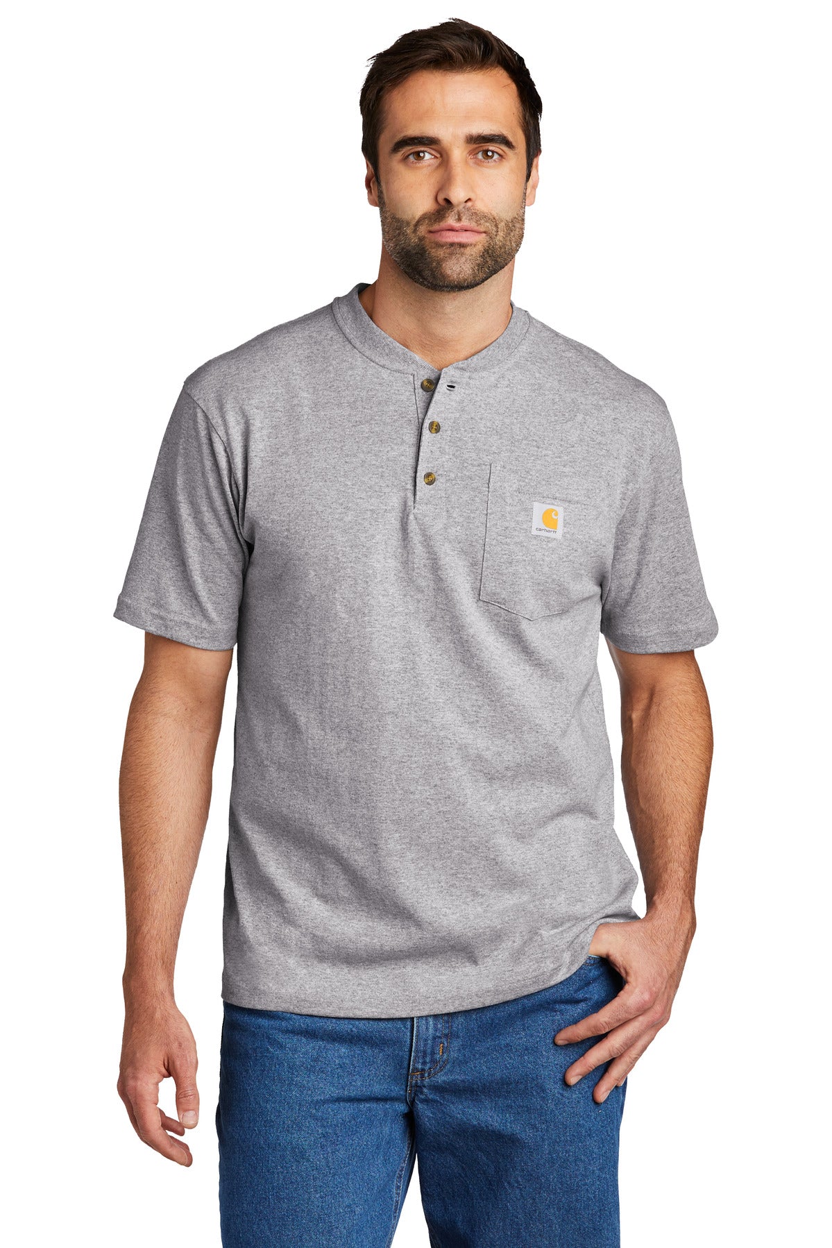 Carhartt® Short Sleeve Henley T-Shirt