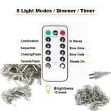 300 LED Curtain String Lights with Remote – Multicolor