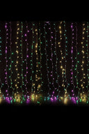 300 LED 12 Strand Twinkling Curtain Light Plug in