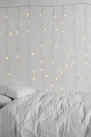 300 LED 12 Strand Twinkling Curtain Light Plug in