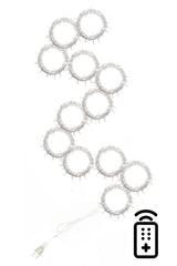 300 LED 12 Strand Twinkling Halloween Lights with Remote Control