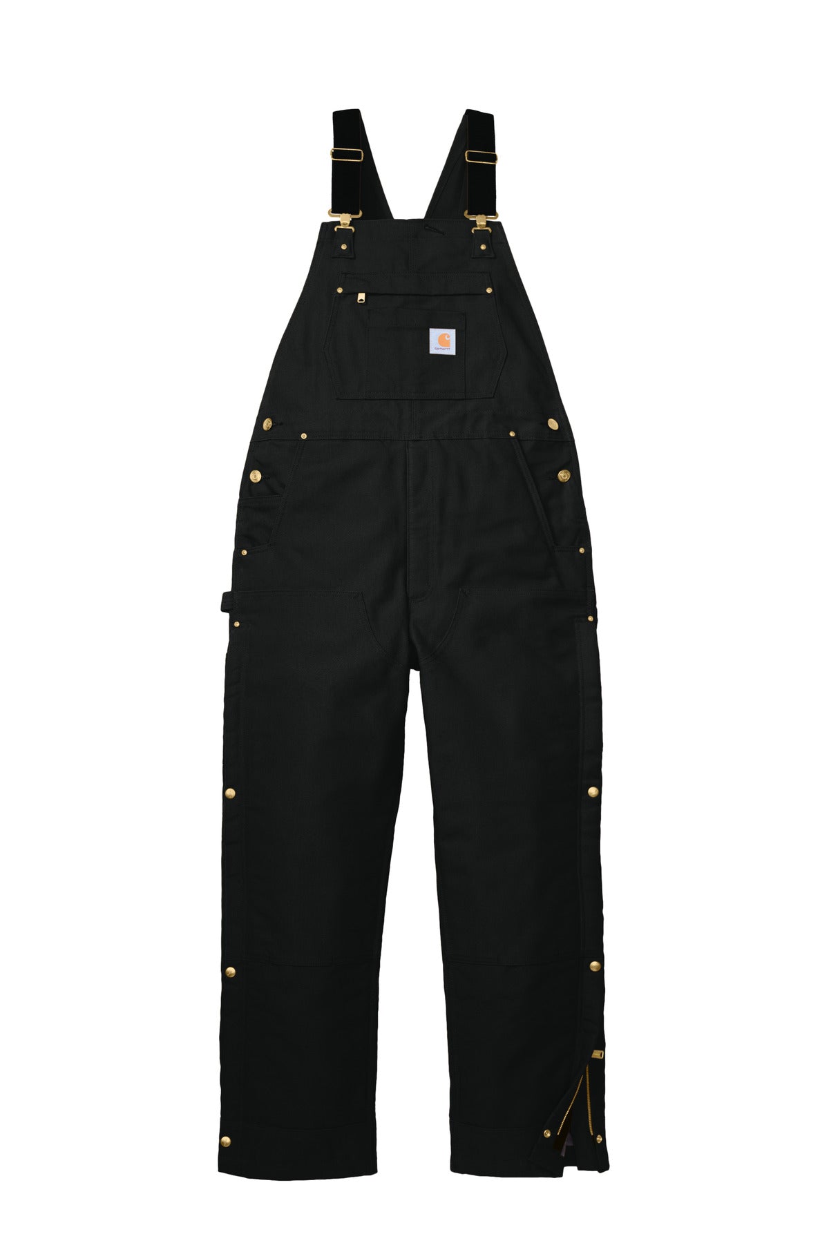 Carhartt® Short Firm Duck Insulated Bib Overalls