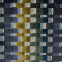 Multicolor Geometric Cut Velvet Upholstery Fabric