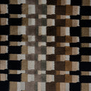 Multicolor Geometric Cut Velvet Upholstery Fabric