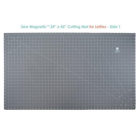 Sew Magnetic Self-Healing Cutting Mat - Double-Sided Magnetic Cutting Mat, 24" X 42" Width (1 Mat)