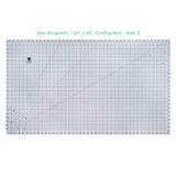 Sew Magnetic Self-Healing Cutting Mat - Double-Sided Magnetic Cutting Mat, 24" X 42" Width (1 Mat)