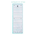Sew Magnetic Acrylic Fabric - Turquoise And Black Imprint, 8.5" X 24" (1 Unit)
