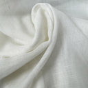 Curtis Sheer Polyester Fabric - Natural Solid Sheer, 118" Width (1 Yard)