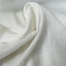 Curtis Sheer Polyester Fabric - Natural Solid Sheer, 118" Width (1 Yard)