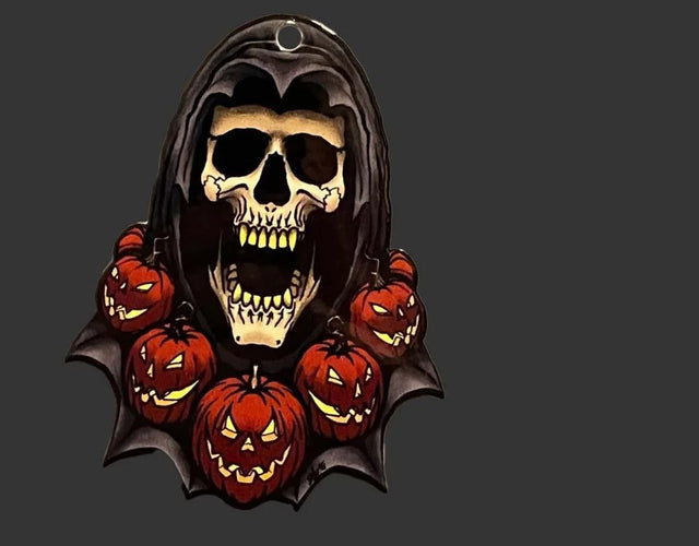Halloween Reaper - Heavy Gauge Metal Magnet