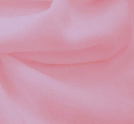 CVC Velour Cotton Poly Fabric - Solid Pink, 58/60" Width