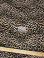 Cream Black Brown Spot Cheetah Velboa Faux Fur Fabric