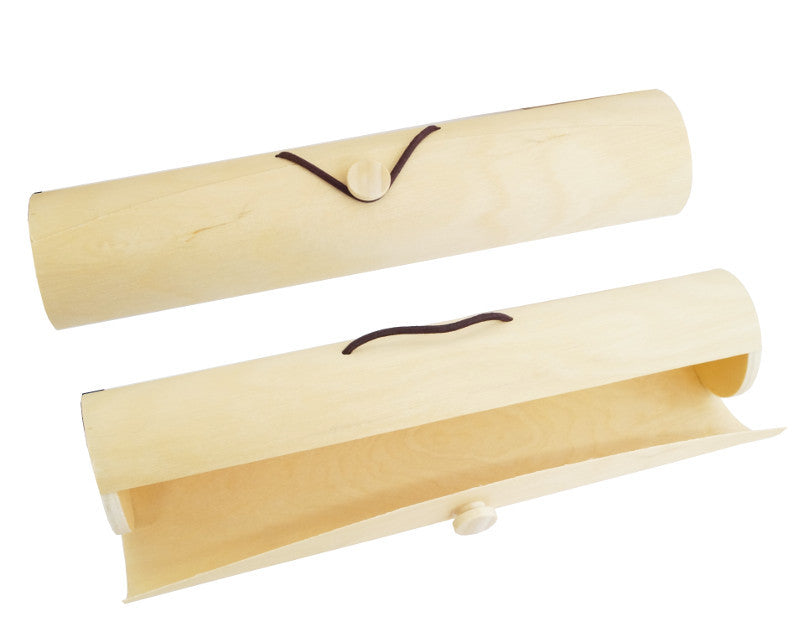 Natural Kraft Wedding Invitation Scroll Holder Tubes 12 Pack