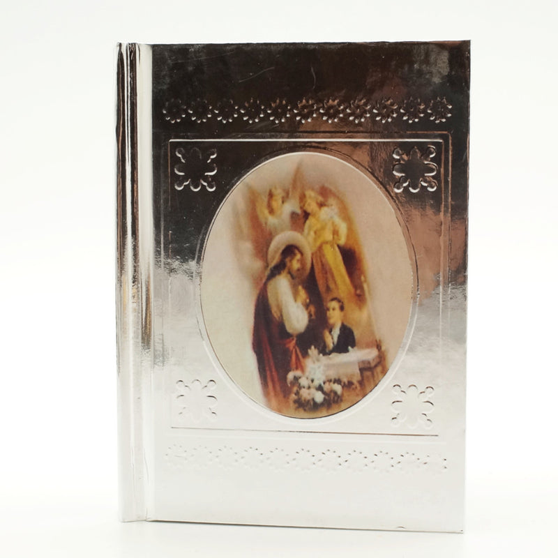 5" Spanish Boy's First Communion Jesus Bible Favor - Pack of 10
