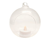 Hanging Glass Globe Decoration 4 Inch Wedding Terrarium 12 Pack