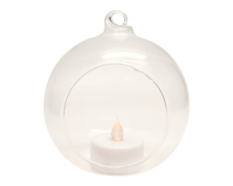 Hanging Glass Globe Decoration 4 Inch Wedding Terrarium 12 Pack