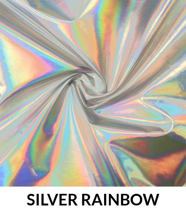 Cyber Silver Woven Waterproof Windproof Polyester Spandex Fabric - Silver Metallic, Waterproof, Windproof