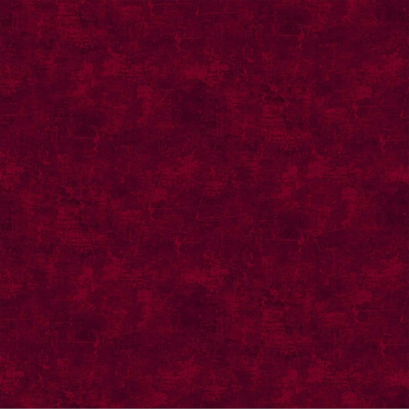 Red Cabernet Canvas Flannel Cotton Fabric by the Yard