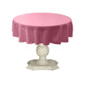 Tablecloth Dull Bridal Satin Fabric - Solid Color, 42" Round (1 Piece)