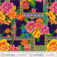 Cotton Fabric Canvas & Co. Indigo Nicola 44/45"