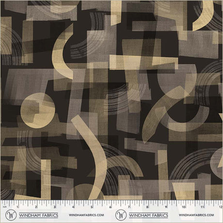 Cotton Fabric Canvas & Co. Obsidian Cliffs 44/45" Width