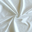 Poly Lycra Tricot Fabric Carbon White