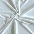 Poly Lycra Tricot White Ultralight Swim Lining Fabric