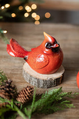 Large Resin Cardinal Figurine