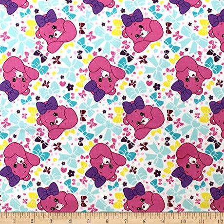 Quilting Cotton Care Bears Sparkle & Shine Pretty Bow