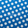 E-Z Dots Matte Nylon Spandex Fabric - Multicolor Polka Dots, 58/60" Width (1 Yard)
