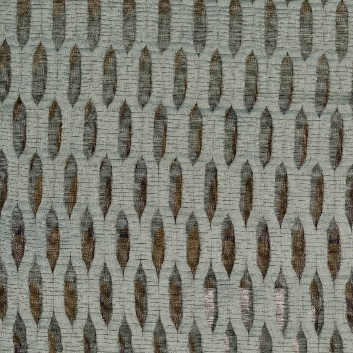 Polyester Drapery Window Curtain Fabric 110" Geometric
