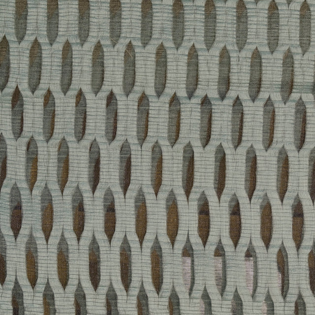 Polyester Drapery Window Curtain Fabric 110" Geometric
