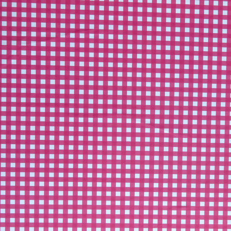 Swim Knit Poly Spandex Gingham Fabric