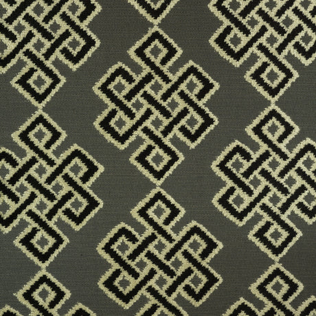 Cut Velvet Upholstery Fabric Carnaby Geometric Pattern