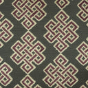 Cut Velvet Upholstery Fabric Carnaby Geometric Pattern