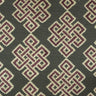 Cut Velvet Upholstery Fabric Carnaby Geometric Pattern