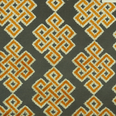 Cut Velvet Upholstery Fabric Carnaby Geometric Pattern