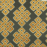 Cut Velvet Upholstery Fabric Carnaby Geometric Pattern